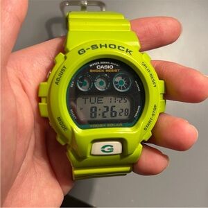 RARE Casio G-Shock G-6900GR Go Green SOLAR Kermit Men's Watch
No Box
